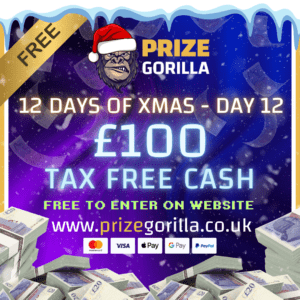 PRIZE GORILLA - FREE TO ENTER £100 CASH