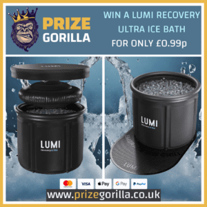 Prize Gorilla win a Lumi Ice Bath best competition website ULK Northern Ireland 2025