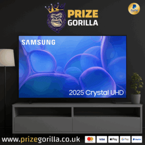 PRIZE GORILLA WIN 50 INCH SAMSUNG TV INSTANT WIN 2025