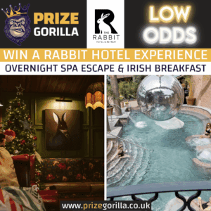Prize Gorilla Win a spa experience at Rabbit Hotel in Northern Ireland 2025 2026