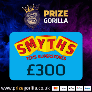 Prize Gorilla - Win a £300 Smthys Toys voucher